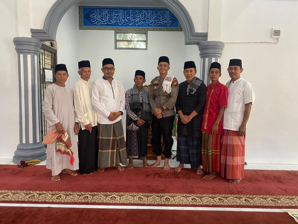 Team Dai Polri Sat Binmas Polres Kuansing Gelar Safari Kamtibmas Melalui Khutbah Sholat Jumat
